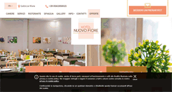 Desktop Screenshot of hotelnuovofiore.it